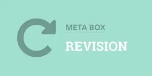 Meta Box Revision