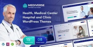 Mediverse – Health Medical Clinic WordPress Theme