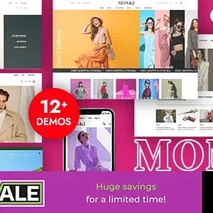 Monki - Elementor Fashion WooCommerce WordPress Theme