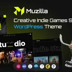 Muzilla - Creative Indie Game Studios WordPress Theme