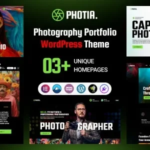 Photia – Photography Portfolio WordPress Theme