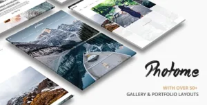 PhotoMe – Photography Portfolio WordPress