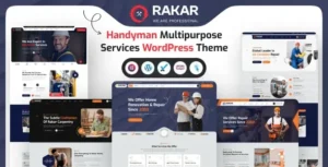 Rakar – Multipurpose Services WordPress Theme
