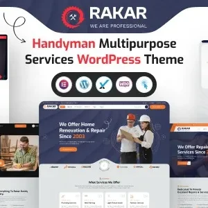 Rakar - Multipurpose Services WordPress Theme