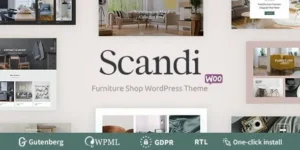 Scandi – Decor & Furniture Shop WooCommerce Theme