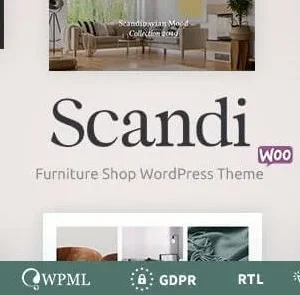 Scandi - Decor & Furniture Shop WooCommerce Theme