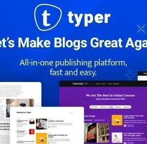 Typer - Amazing Blog and Multi Author Publishing Theme
