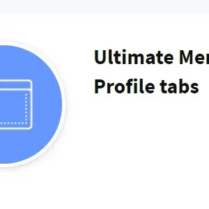 Ultimate Member Profile tabs