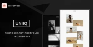 Uniiq Photography Portfolio WordPress Theme