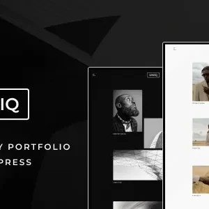Uniiq Photography Portfolio WordPress Theme