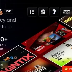 Agntix – Digital Agency & Creative Portfolio WordPress Theme