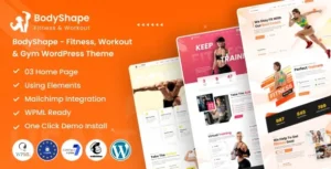 BodyShape – Fitness, Workout & Gym WordPress Theme