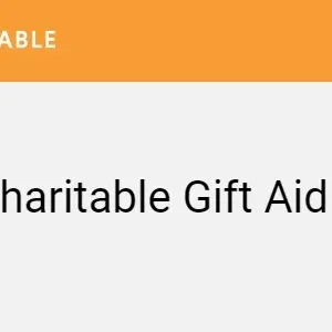 Charitable Gift Aid