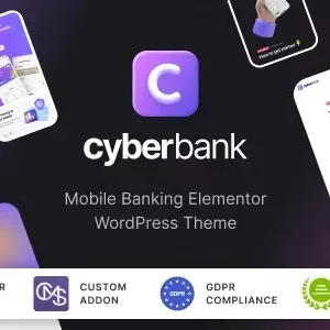 Cyberbank – Business and Finance WordPress Theme