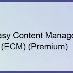 Easy Content Manager (ECM) (Premium)