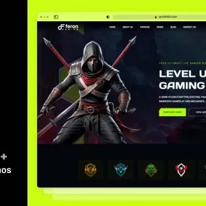 Feron - eSports and Gaming WordPress Theme