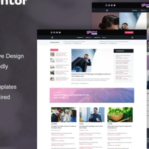 Glamz – News & Magazine Elementor Template Kit