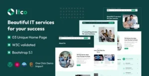 Itco  – IT Solutions & Services WordPress Theme