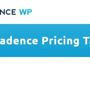 Kadence Pricing Table