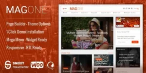 MagOne – Responsive Magazine & News WordPress Theme