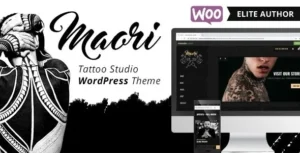 Maori  – Tattoo Studio WordPress Theme