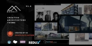 Monolit – Responsive Architecture WordPress Theme