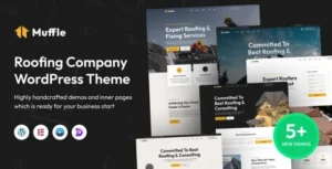 Muffle – Roofing Company WordPress Theme