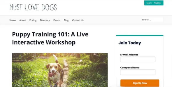 Paid Memberships Pro Events for Members-Only