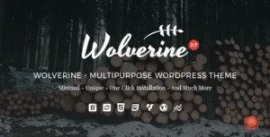 Wolverine – Responsive Multi-Purpose Theme