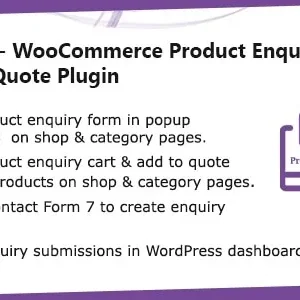 WooQuote - WooCommerce Product Enquiry & Request A Quote Plugin
