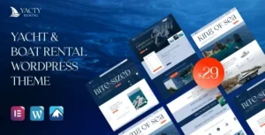 Yacty – Yacht & Boat Rental WordPress Theme