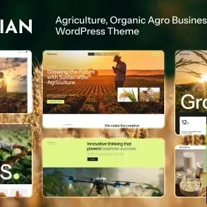 Agrarian - Agriculture Company & Organic Farm WordPress Theme