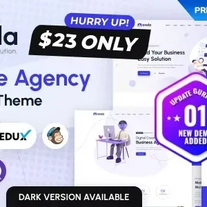Axela – Creative Agency & Portfolio WordPress Theme