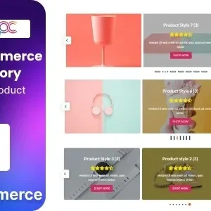 BWD WooCommerce Product Category Carousel For Elementor