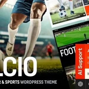 Calcio - Football & Soccer Elementor WordPress Theme