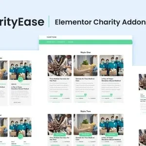 CharityEase – Elementor Charity Addon