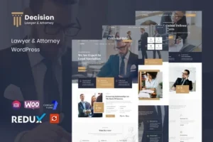 Decision – Law & Lawyer WordPress Theme