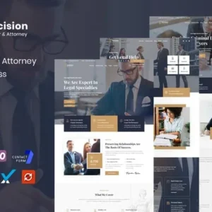 Decision – Law & Lawyer WordPress Theme