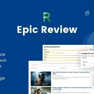 Epic Review - WordPress Plugin & Add Ons for Elementor & WPBakery Page Builder