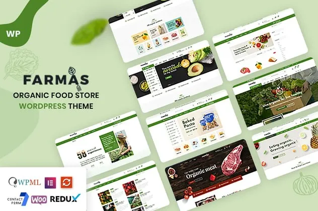 Farmas - Organic Food Store WordPress Theme