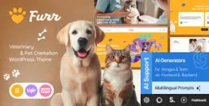 Furr – Veterinary & Pet Shop WordPress Theme