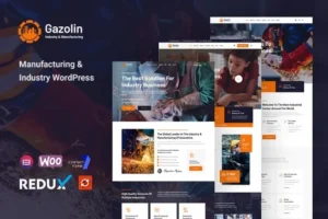 Gazolin – Industry & Factory WordPress Theme