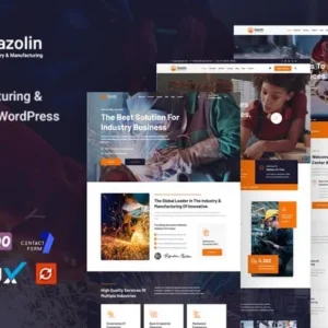 Gazolin – Industry & Factory WordPress Theme