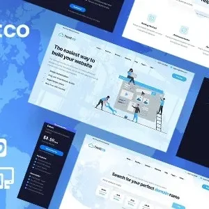 Hostco - Hosting Service WordPress Theme