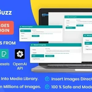 Image Buzz – Free Stock Images WordPress Plugin