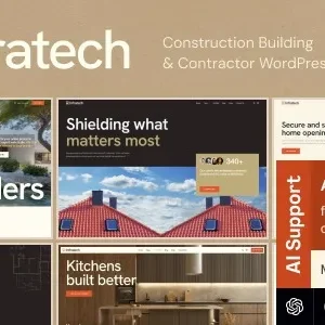 Infratech - Construction Building & Contractor WordPress Theme