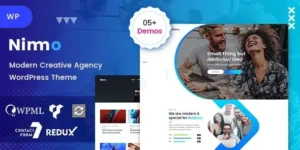 Nimmo  – One page WordPress