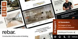 Rebar – Construction & Renovation & Building WordPress Theme