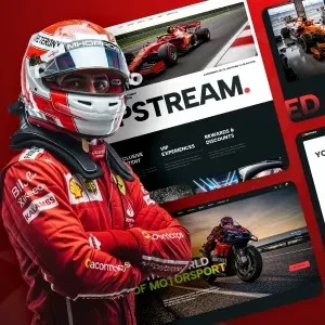 Slipstream – Formula 1 & Motorsports Racing WordPress Theme