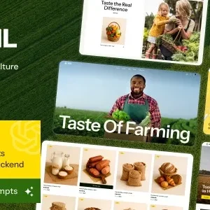 Soil – Organic Farm Agriculture WordPress Theme